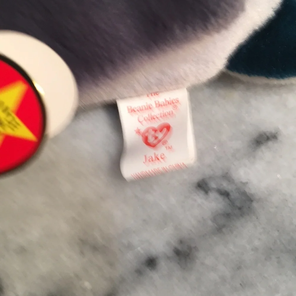 😂Ty Beanie Babies, Jake the Mallard (4199)